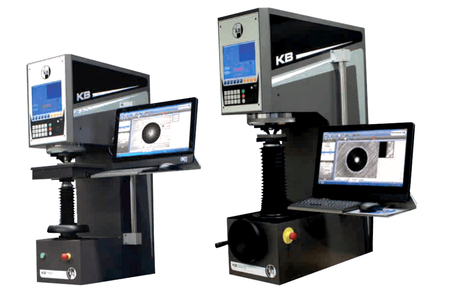 Fotografía del equipo KB 250/3000 Video - Máquina probadora de durezas Rockwell, Brinell y Vickers, SA, FA 0.2 kgf - 3000 kgf
